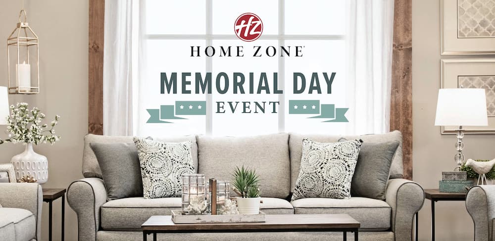2021 Memorial Day Sale From Home Zone Furniture